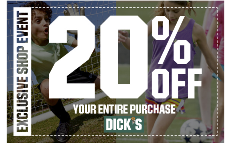 DSG 20% Off