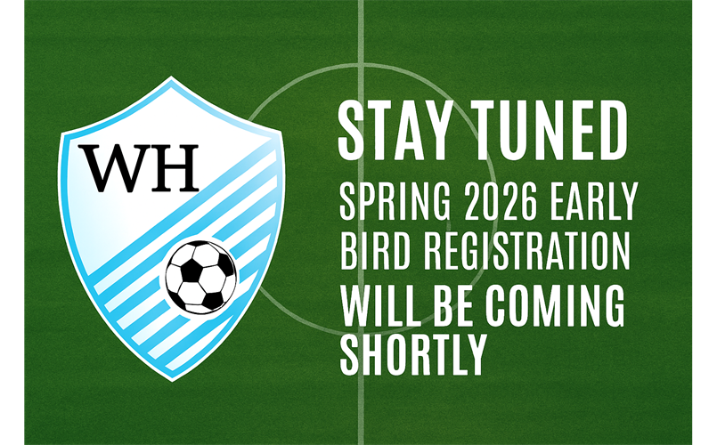Spring 2026 Early Bird Registration Coming soon!